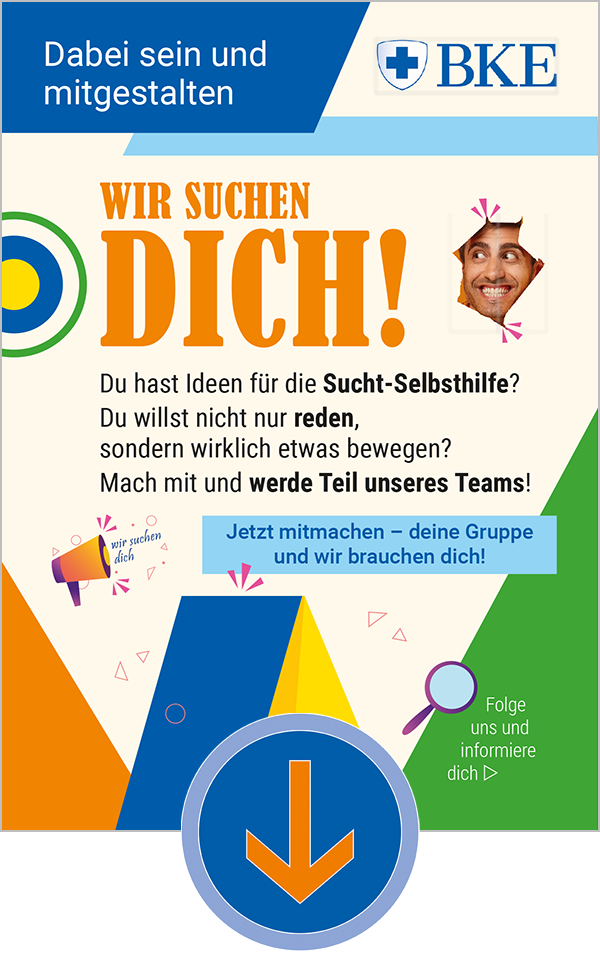 wir suchen dich Flyer
