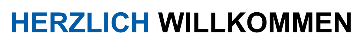 Herzlich Wilkommen