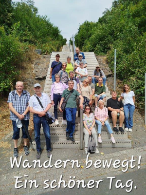 Wandern bewegt